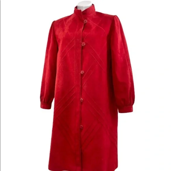 1960s Vintage Philippe Gaultier Faux Suede…